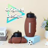 Collapsible Sports Water Bottle Reusable Leak-proof Portable