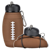 Collapsible Sports Water Bottle Reusable Leak-proof Portable