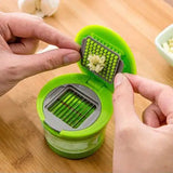 Garlic The Touchless Garlic Chopper And Slicer