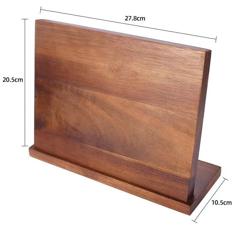 Solid Wood Magnetic Knife Holder