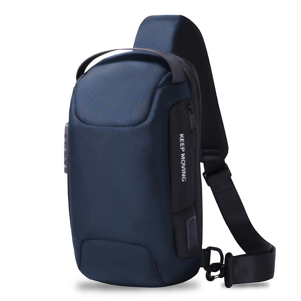 Hot Style Summer Men's Sports Car Breast Bag Single Shoulder Bag