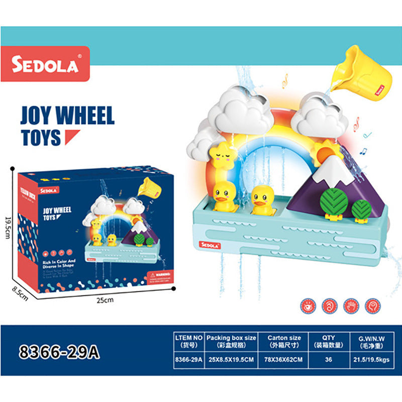 Baby Plastic Bathroom Toy Sprinkler Ball For Bathtub