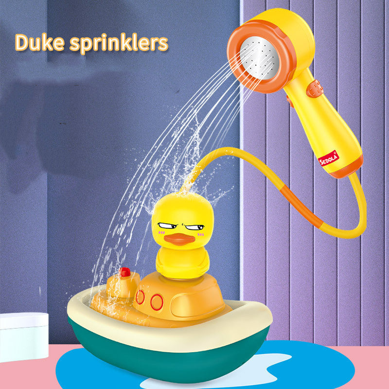 Baby Plastic Bathroom Toy Sprinkler Ball For Bathtub