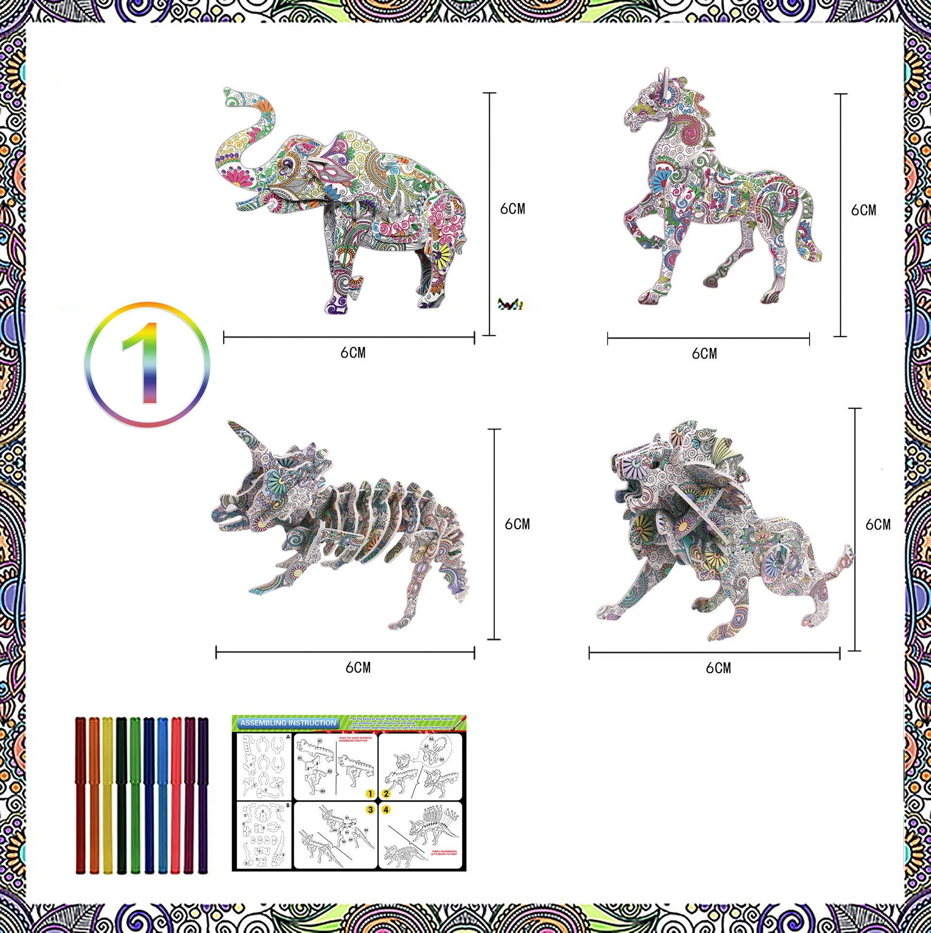 Beautiful Art Designing Educational Toys