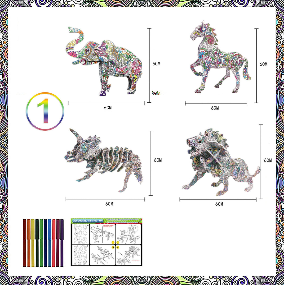 Beautiful Art Designing Educational Toys