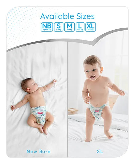 Babyhug Pro Bubble Care Premium Pant Style Diapers, Size 4 - 44 Pieces