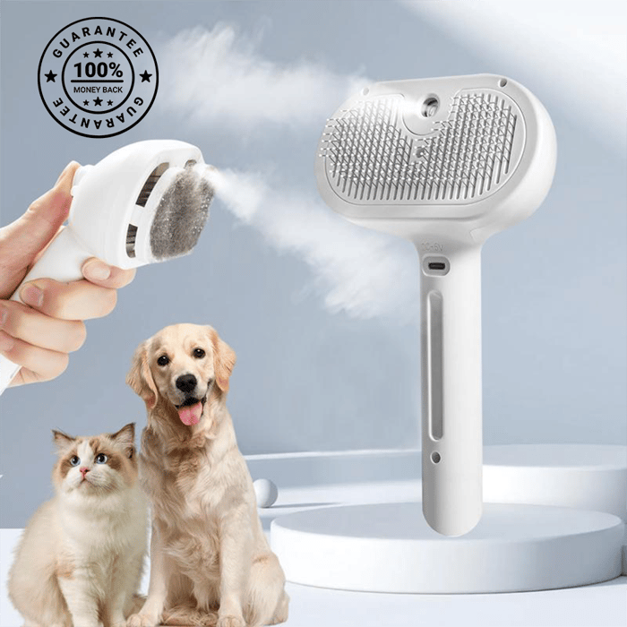 Upgraded Pet Spray Grooming Comb