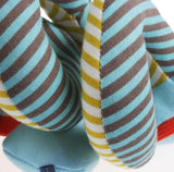 Bed around plush toys for babies