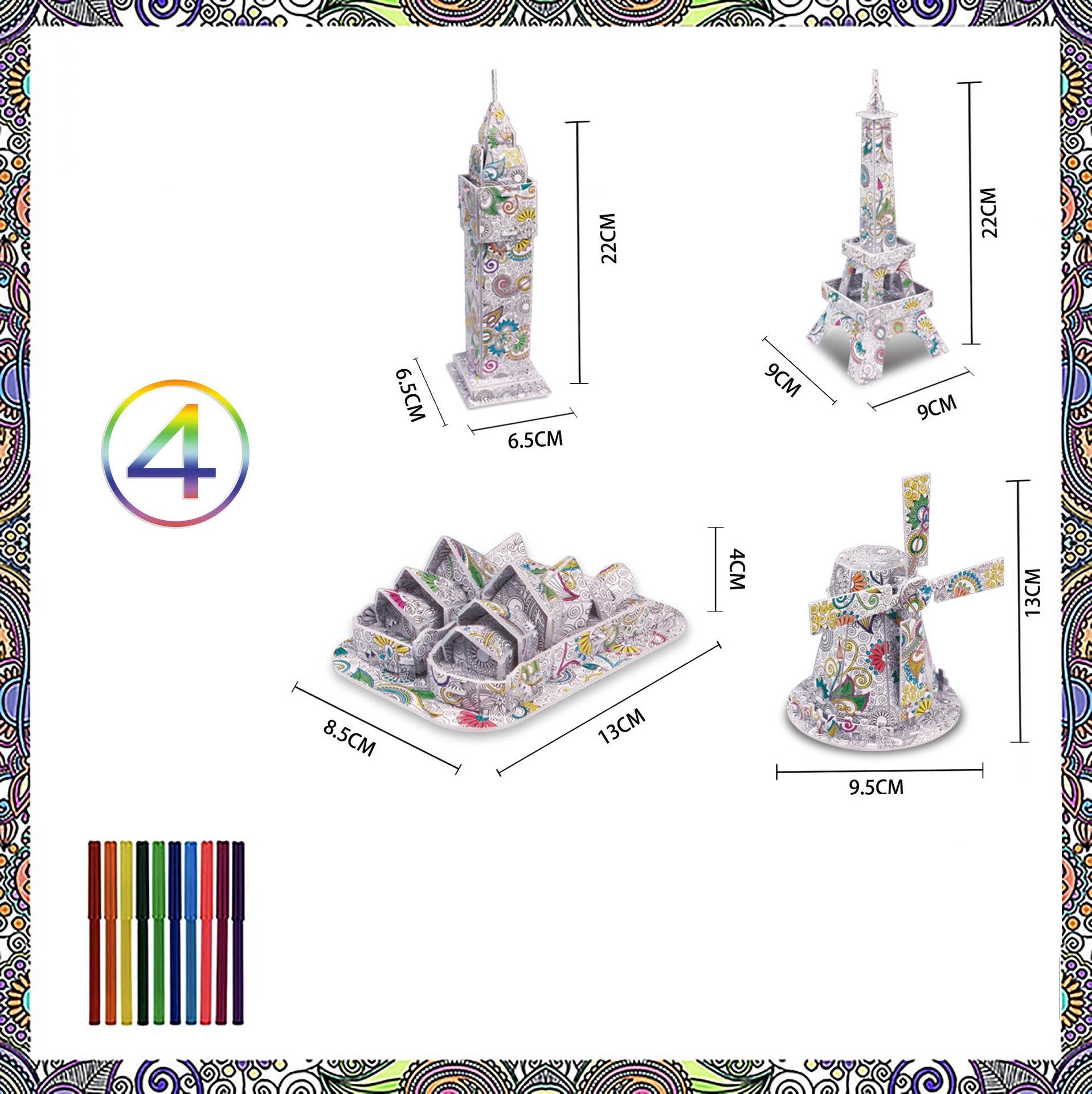 Beautiful Art Designing Educational Toys