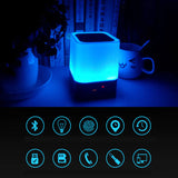 Sweet Dreams Speakers In 7 Changeable Mood Color Touch Lamp+ Phone Charger