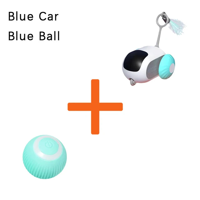 Cat Smart Interactive Car Toy