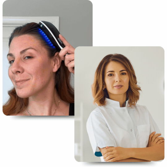 Electric Spray Massage Comb Hair