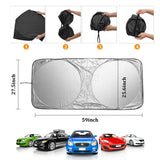 Foldable FlexShade Car Windshield Cover