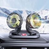 Double Headed Vehicle Fan
