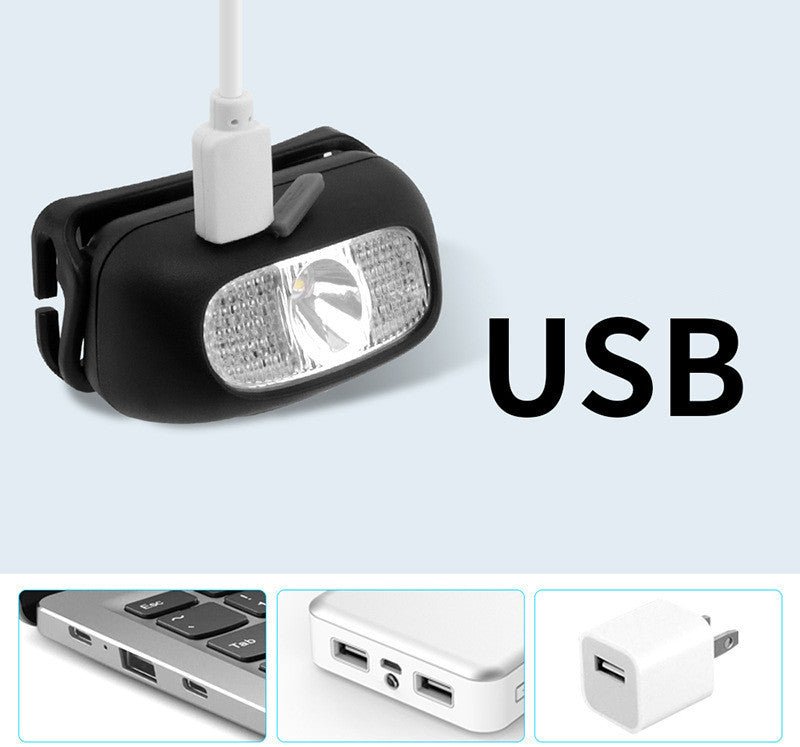 USB Charging Night Fishing Waterproof Night Running Headlight