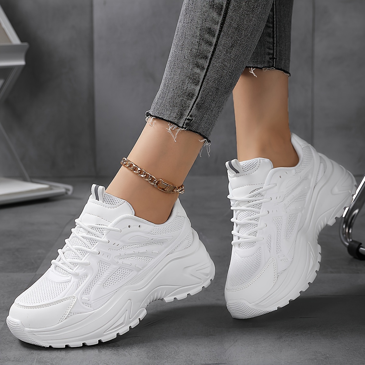Womens Mesh Sneakers