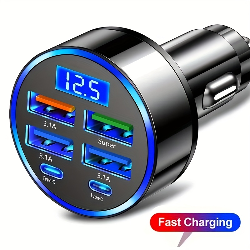 1 with 6 mobile phone charger intelligent