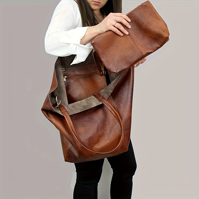 2023 new large soft tote bag for women in european and   featuring a   design and shoulder carry option