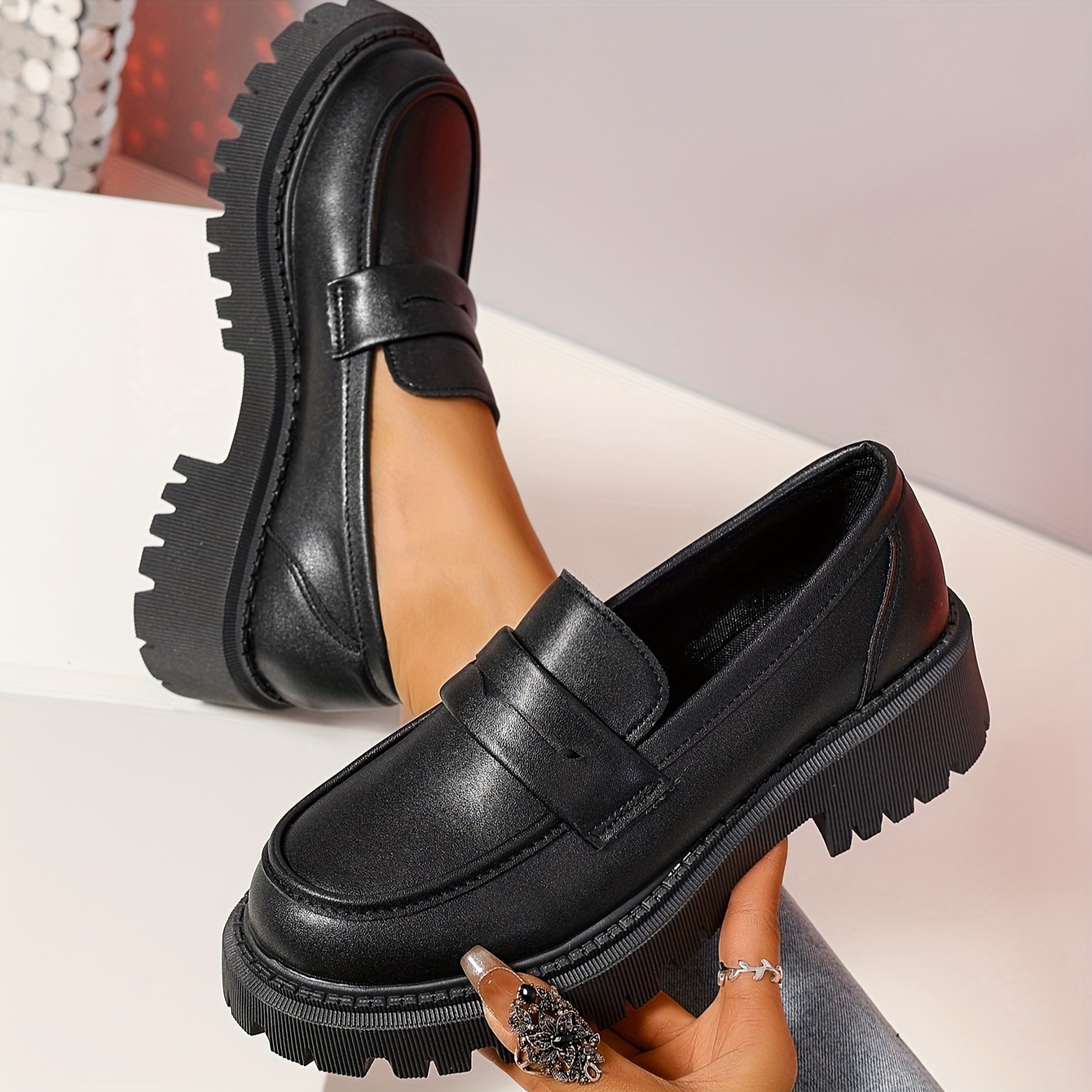 Womens Solid Shoes
